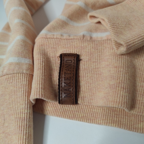 Naketano Small Peach striped sweatshirt - Picture 6 of 8